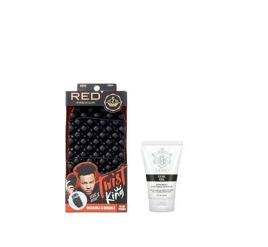 Curl Sponge & Curl Gel Combo - The Barbher Brand