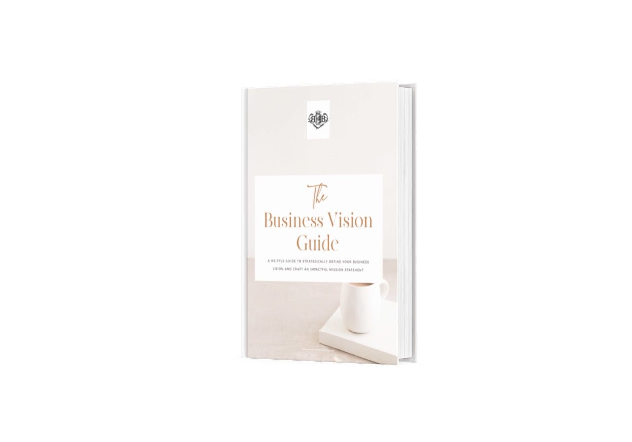The Business Vision Guide - The Barbher Brand